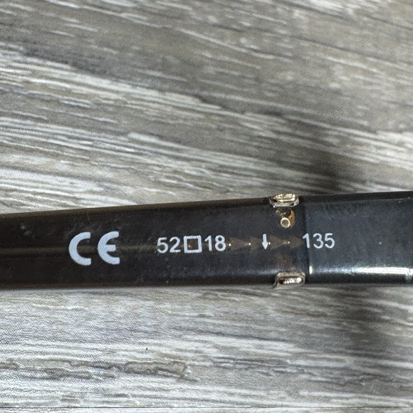 Michael Kors MK340 Eyeglass Frames 52-18-135 Gold Brown Semi Rimless + Case - Picture 7 of 12